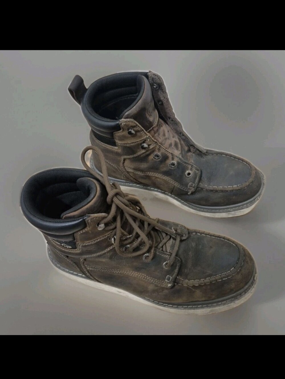 Wolverine Men's Steel-Toe Work Boots Size 10.5M Brown W2311